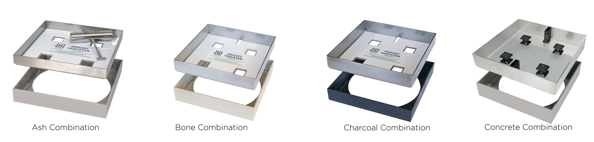 HIDE Combination Polymer Access Covers hardware stack
