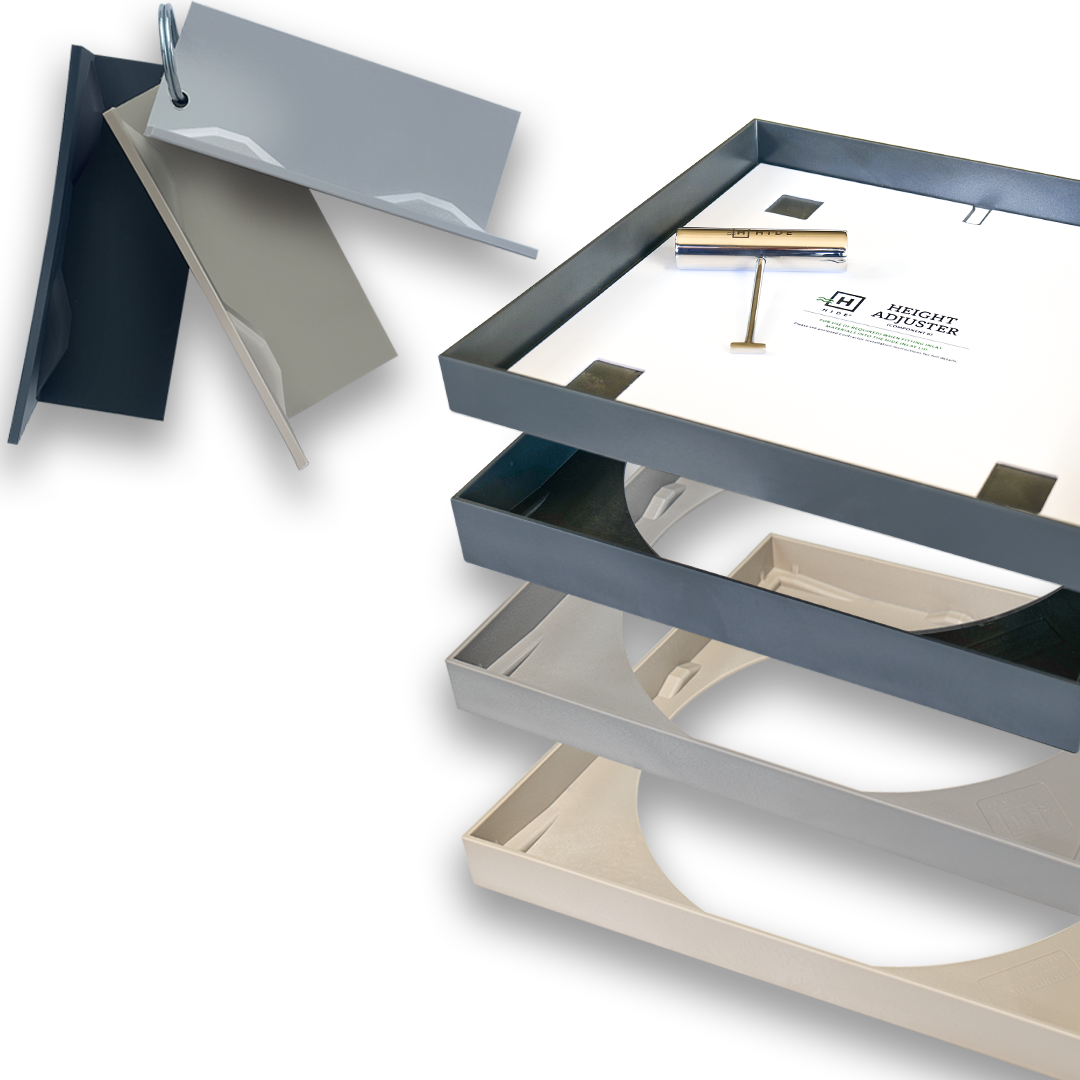 coloured swatches and full polymer coloured swatches and full polymer